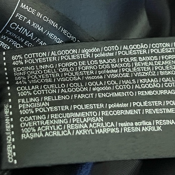 Mango Waxed Effect Parka Small - Picture 14 of 16